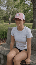 Girls 3D Embroidered HR Hat
