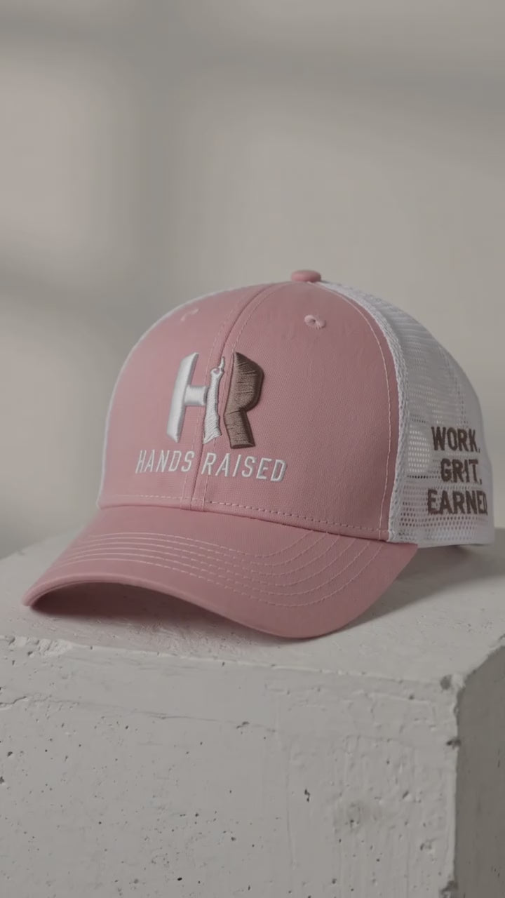 Girls 3D Embroidered HR Hat